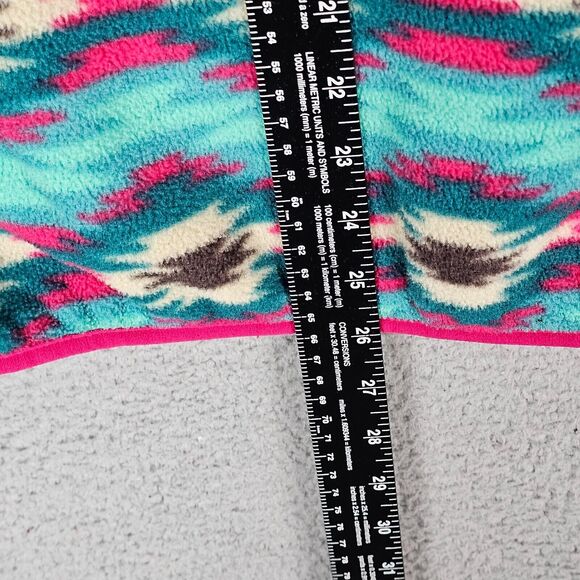 Patagonia Snap-T Southwestern Aztec Pattern Women's M Fleece Zip Jacket 25455 - Picture 4 of 10